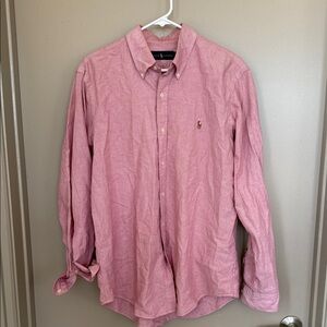 Polo by Ralph Lauren Casual Pink Button Down Shirt